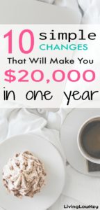 Are you debt free? Follow these easy ideas on how to control your spending and start saving money today. These tips have enabled us to save 20k in one year!