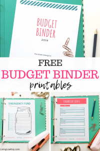 Free Budget Binder Printables: Make Saving Money Easy