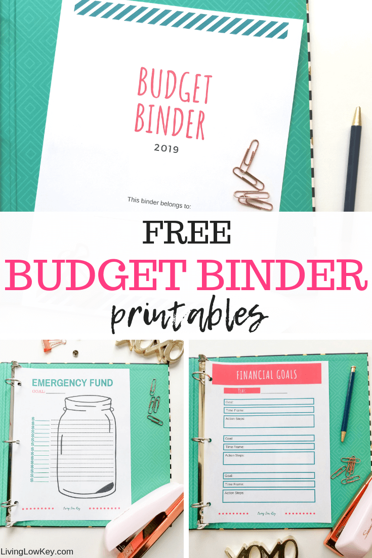 Free Budget Binder Printables Make Saving Money Easy