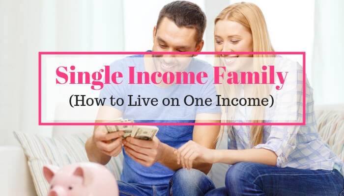 tips for living on one income