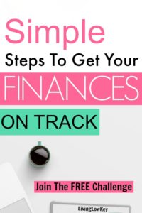 Start saving money and learn how to create a budget with our 5 day Organize Your Finances Challenge. These simple steps will help you set financial goals and reach them! Get out of debt and start saving money now!!