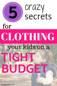 Looking to save money on kids clothing? These clothing hacks for children are genius! 