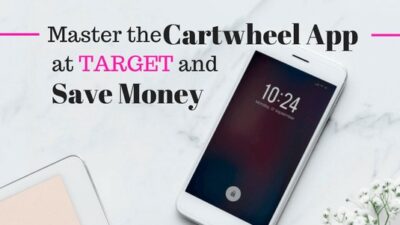 Do you frequently shop at Target? The Target Cartwheel app is a great way to save money! You are going to love these Target hacks that will save you money on groceries, home décor, clothes and more. So start saving money by mastering the cartwheel app at Target.