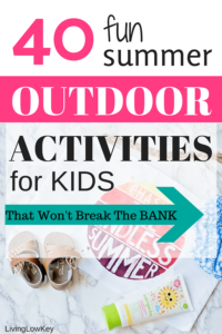 Looking for fun summer activities for your kids. Then you have to check these outdoor activities out.