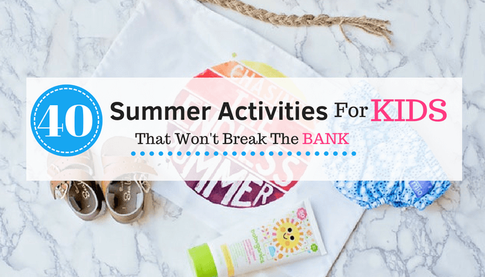 Looking for fun summer activities for your kids. Then you have to check these outdoor activities out.