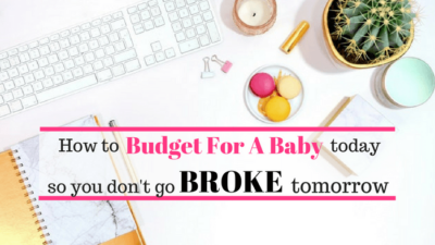 Are you living on a tight budget and have a new baby on the way? Budgeting for a baby can be hard task but don’t let it get the best of you. These easy tips will help you prepare for a baby financially and will get you set up welcome a new member of the family.