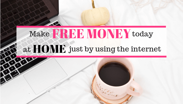 Get free money right now from your couch.