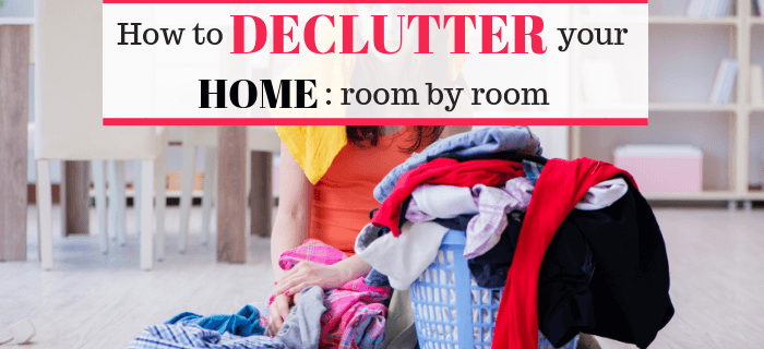 Lets get rid of clutter and declutter your home this week.