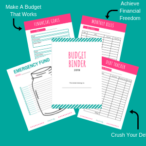 Get Your Free Printable Budget Binder. Start saving more money and learn how to create a budget.