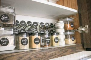 Such a fun way to keep your kitchen organized with this pantry essential.