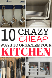 If you are looking to organize your pantry or other areas in your kitchen check out these hacks.