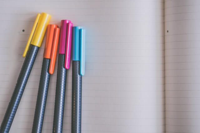 Filling out your bullet journal with our bullet journal setup guide.