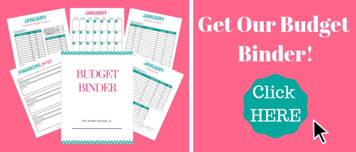 financial goals you will meet with this budget binder