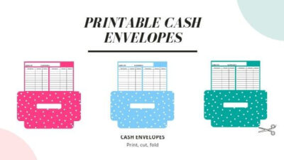 printable cash envelopes