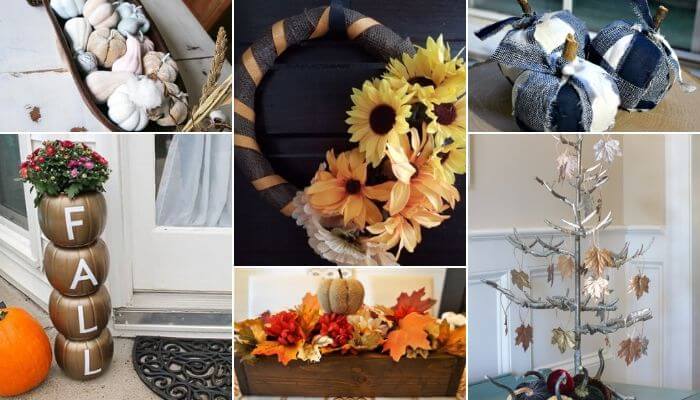 15 Dollar Store DIY Fall Decor Ideas That You Must Try