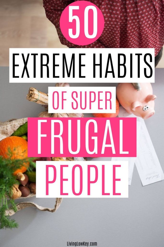 habits of the frugal 