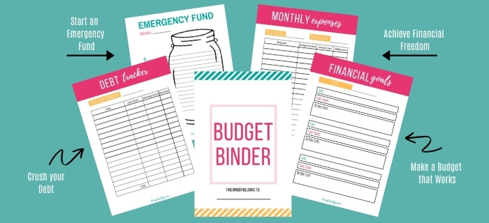 Free Budget Binder Printables Make Saving Money Easy