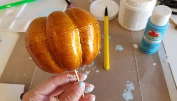 dollar tree pumpkin diy