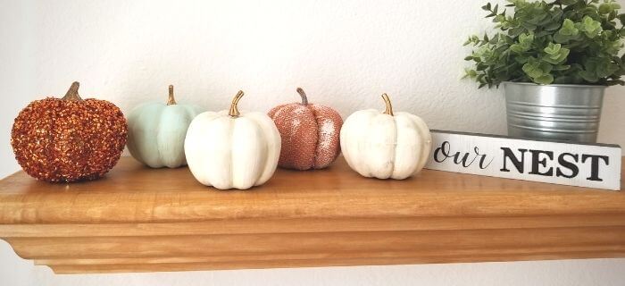 diy pumpkin dollar tree