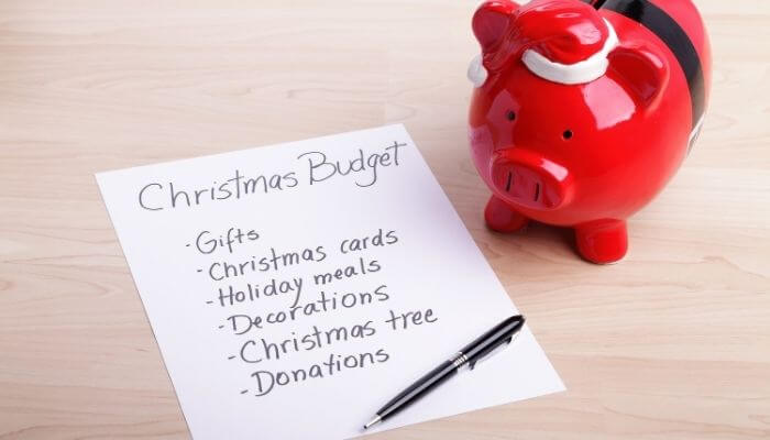 christmas budgeting