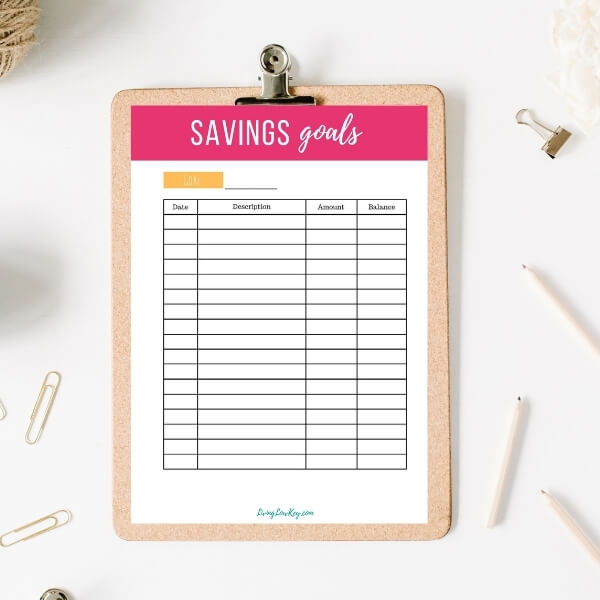 free printable monthly budget