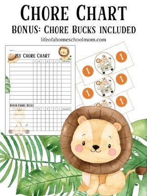 20 Best Free Printable Chore Charts For Kids