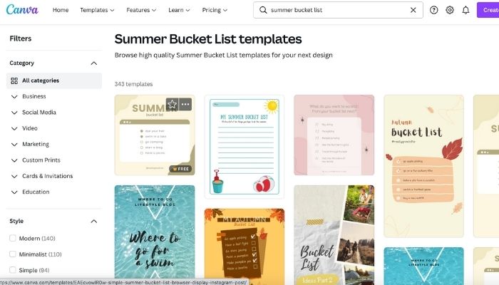 summer bucket list for teens