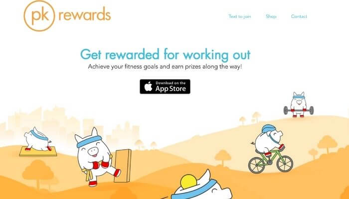 fitness rewards app