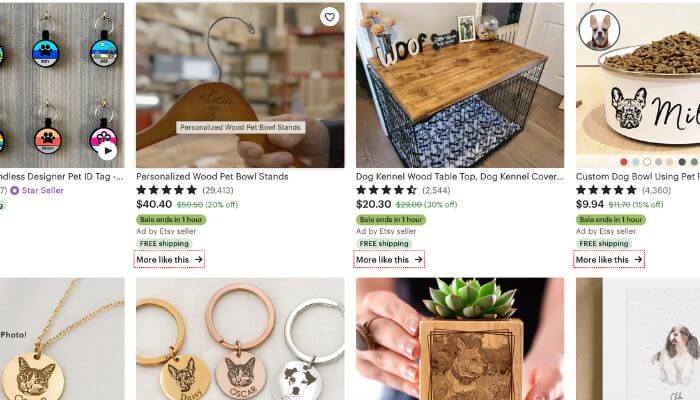 best selling items on etsy