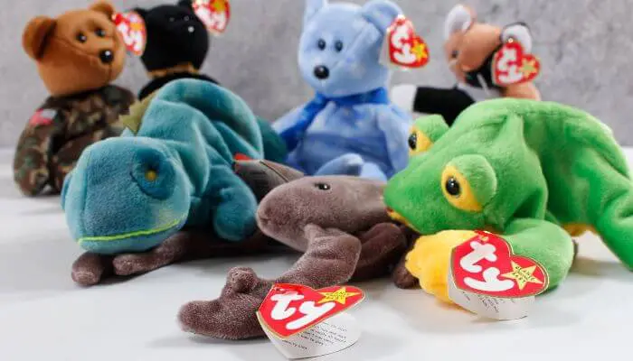 Retired beanie babies hot sale list with pictures