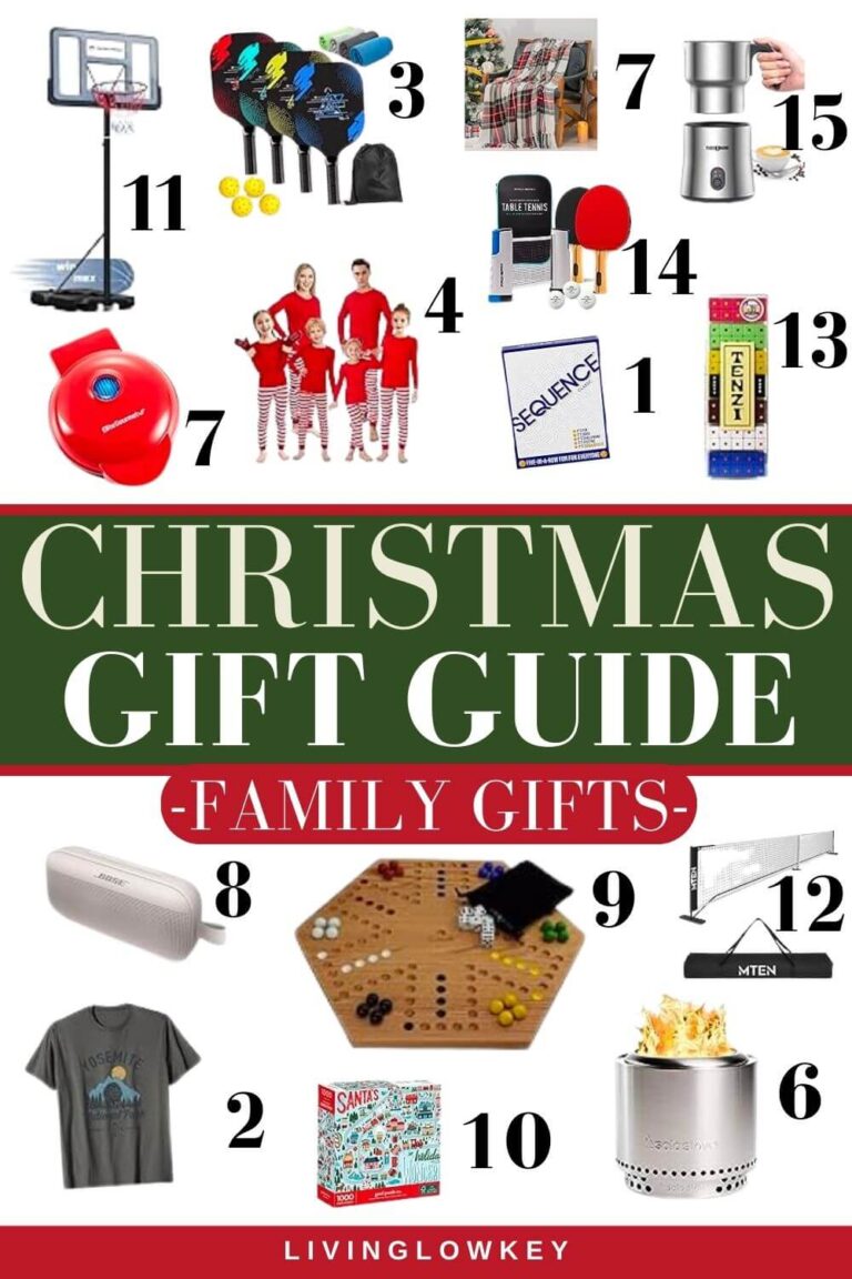 Best Family Gifts for Christmas (Holiday Gift Guide) Living Low Key