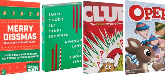 several christmas games for the holidays